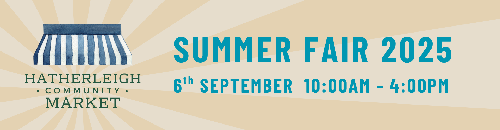 Hatherleigh Community Market Summer Fair 2025 Booking Form