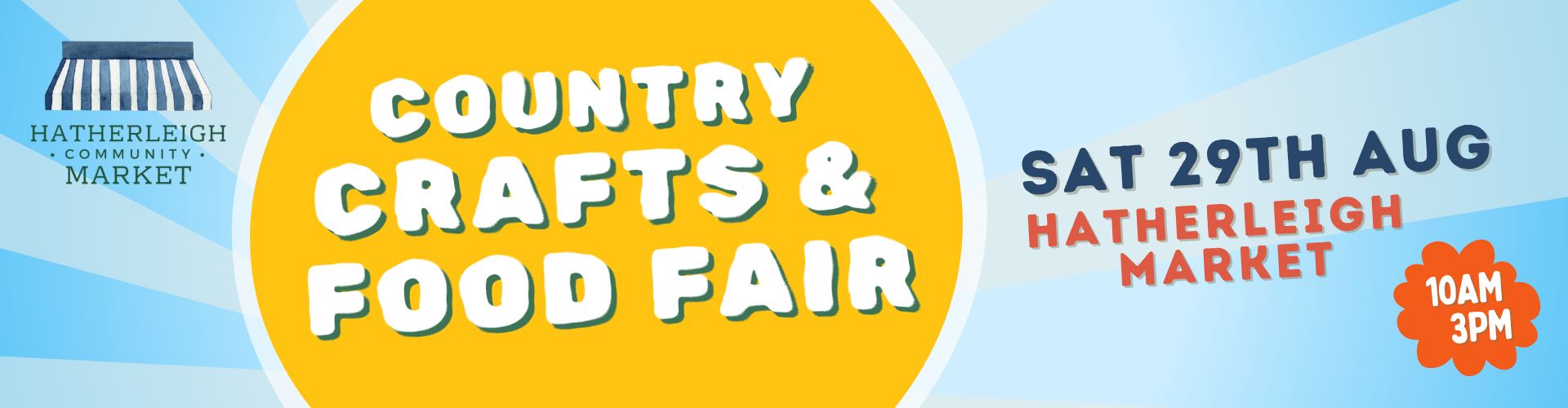 Hatherleigh Community Market Country Crafts & Food Fair 2026 Booking Form